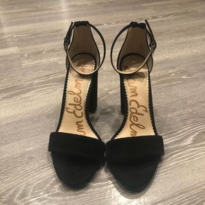Sam Edelman Ankle Strap Sandals Black